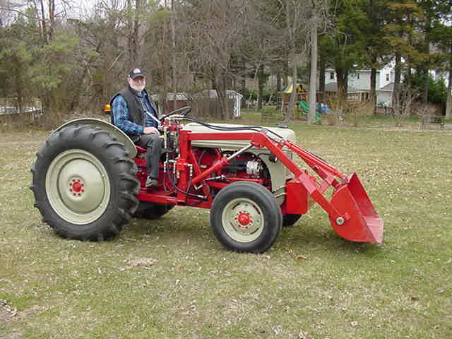 Install Front End Loader On A Ford 4000 Tractor