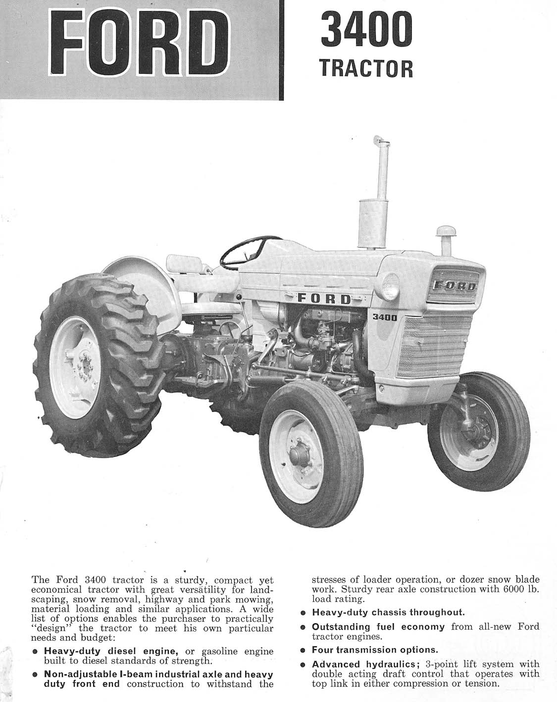 3400 Ford tractor manual #5